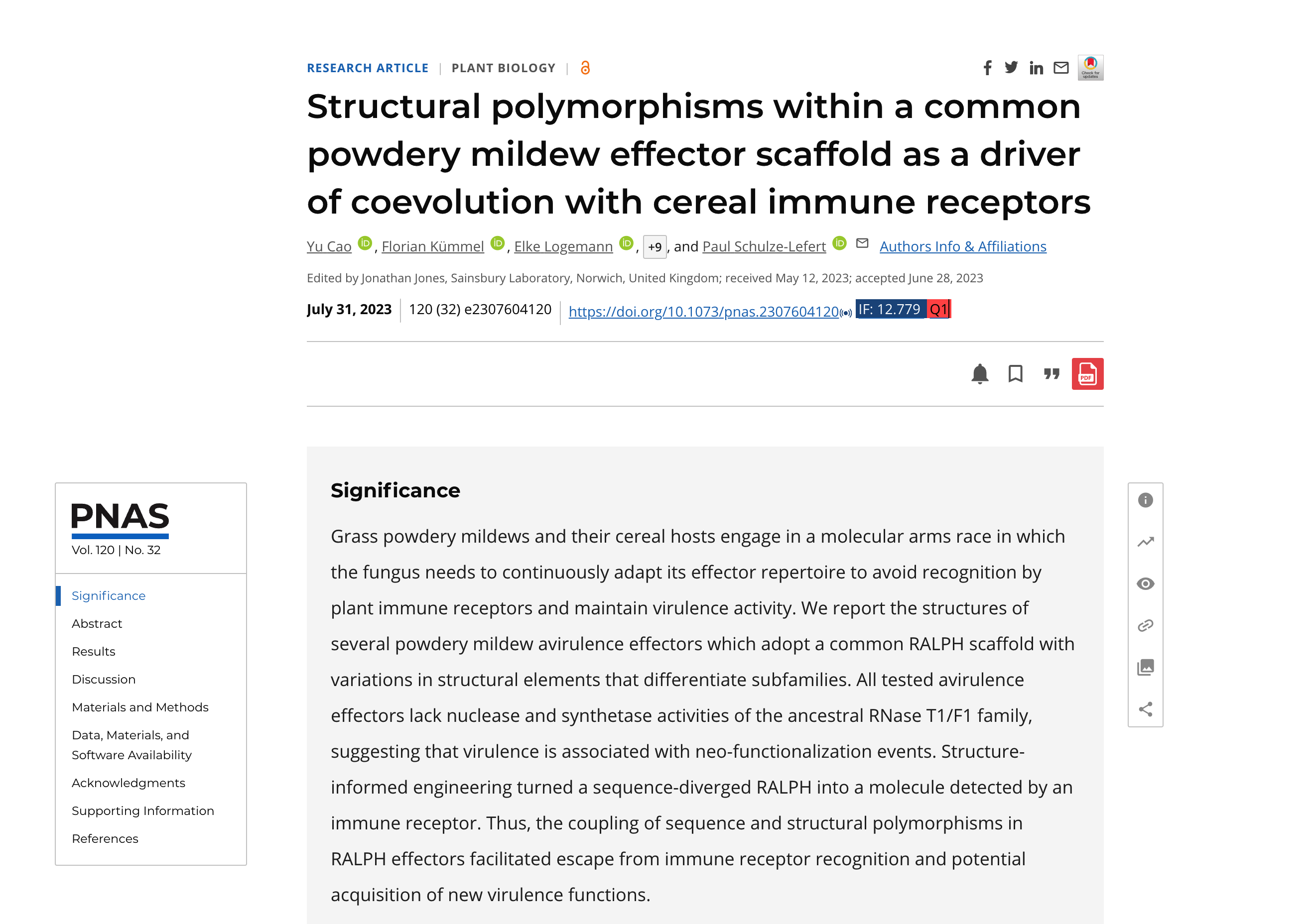 New collaborative paper was published!